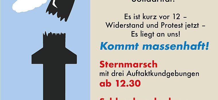 Bundesweite Friedensdemo am 3. Oktober 2024